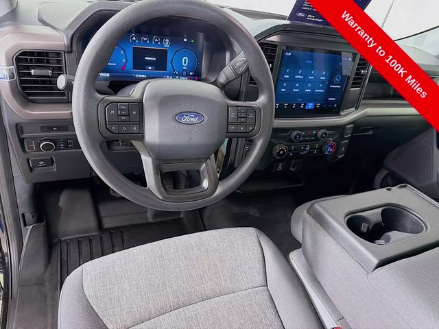 2025 Black Metallic Ford F-150 XL 4X4 Truck
