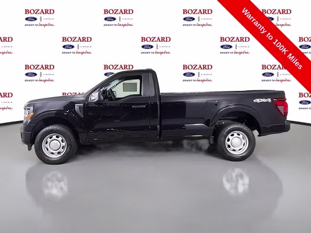 2025 Black Metallic Ford F-150 XL 4X4 Truck