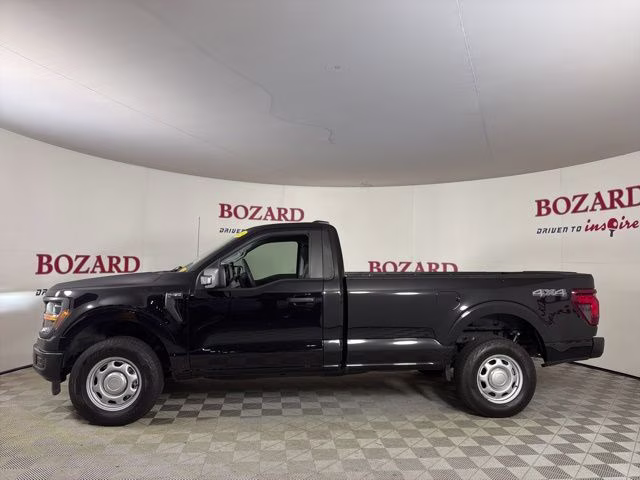 2025 Black Metallic Ford F-150 XL 4X4 Truck