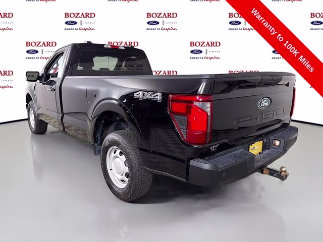 2025 Black Metallic Ford F-150 XL 4X4 Truck