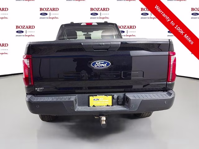 2025 Black Metallic Ford F-150 XL 4X4 Truck