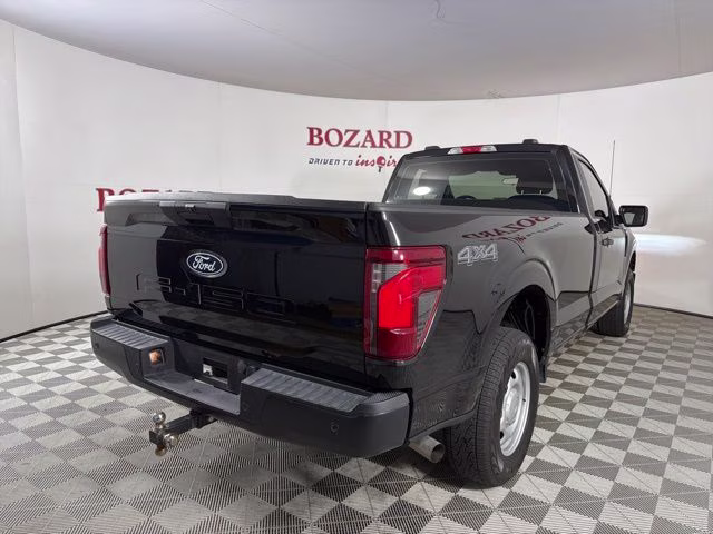 2025 Black Metallic Ford F-150 XL 4X4 Truck