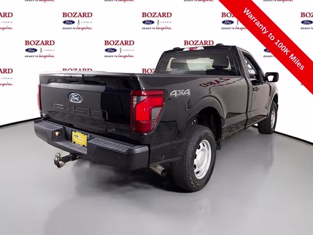 2025 Black Metallic Ford F-150 XL 4X4 Truck