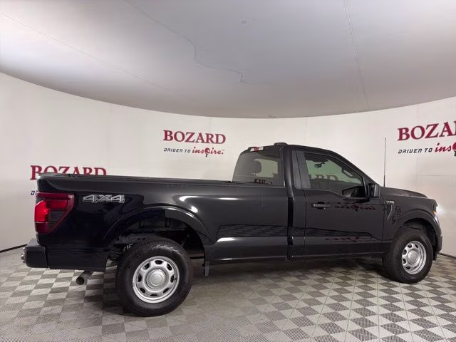 2025 Black Metallic Ford F-150 XL 4X4 Truck