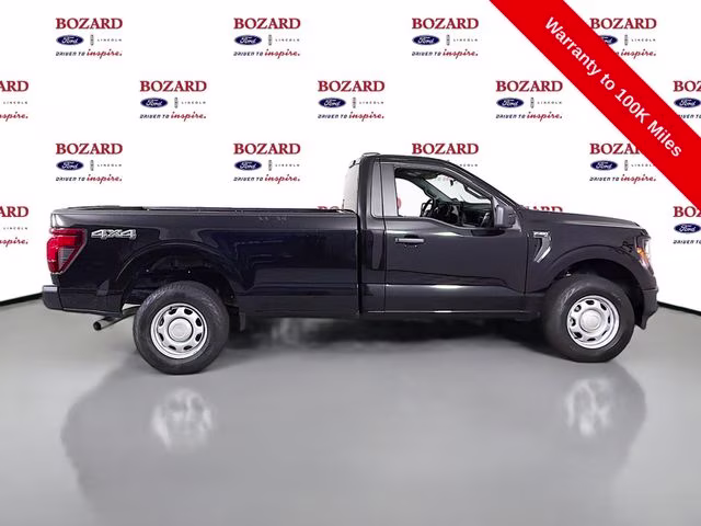 2025 Black Metallic Ford F-150 XL 4X4 Truck