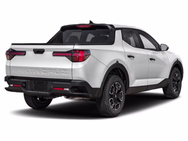 2024 Atlas White Hyundai Santa Cruz SEL FWD Truck
