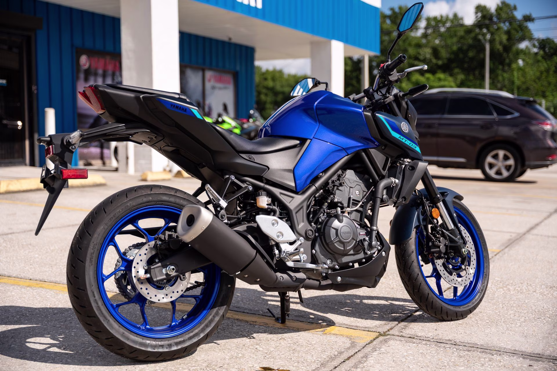 2026 Team Yamaha Blue Yamaha MT-03 Motorcycle