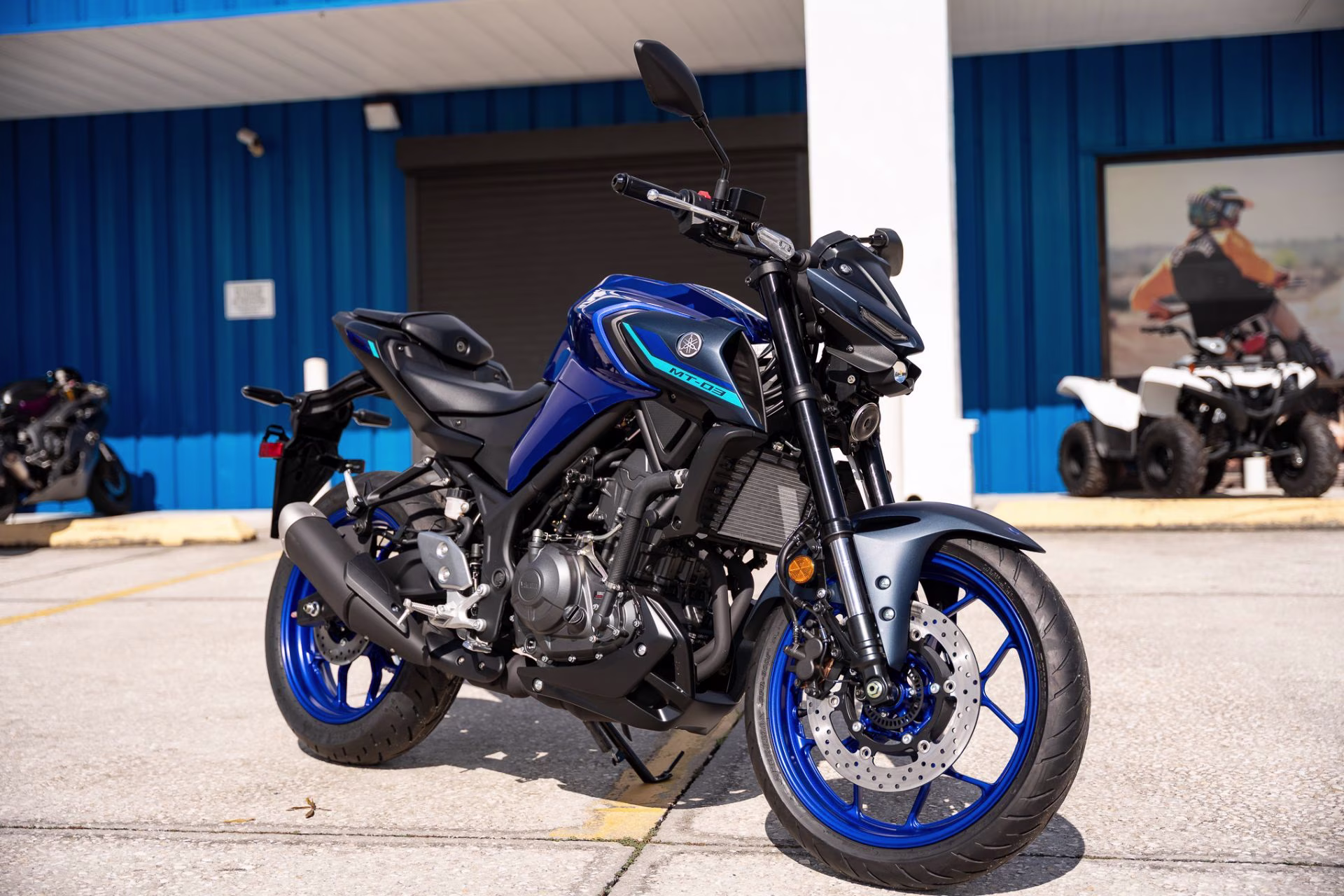 2026 Team Yamaha Blue Yamaha MT-03 Motorcycle