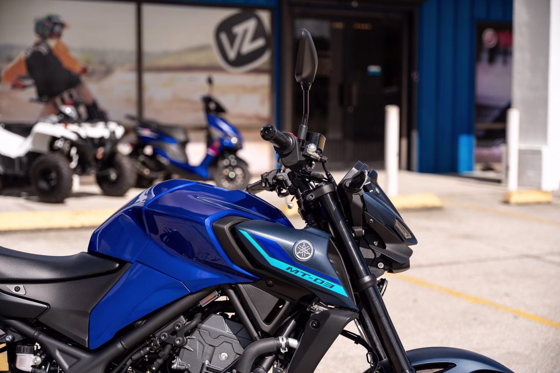 2026 Team Yamaha Blue Yamaha MT-03 Motorcycle