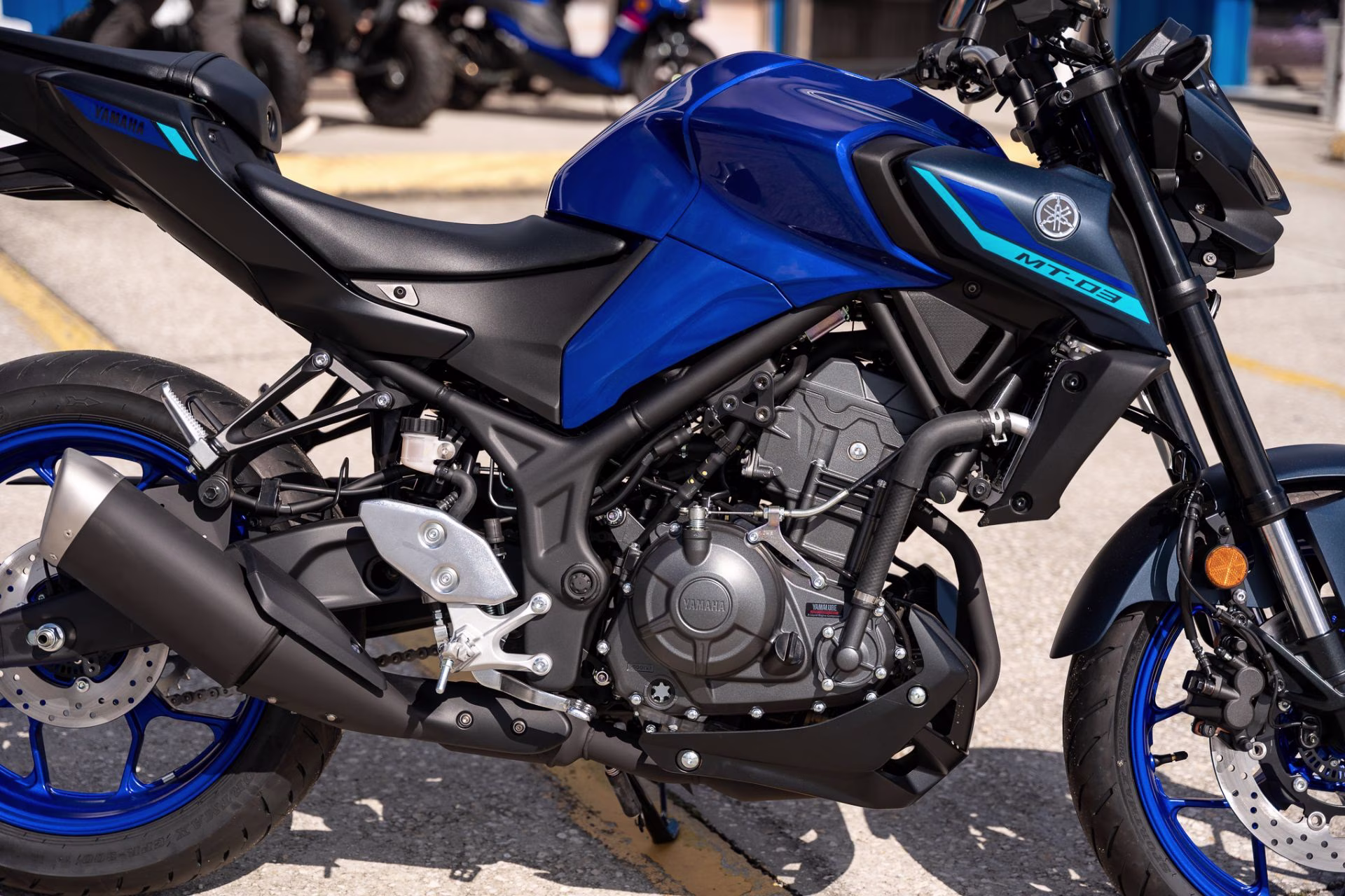 2026 Team Yamaha Blue Yamaha MT-03 Motorcycle