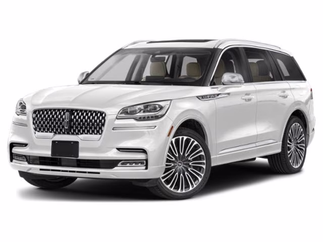 2021 White Lincoln Aviator Black Label AWD SUV