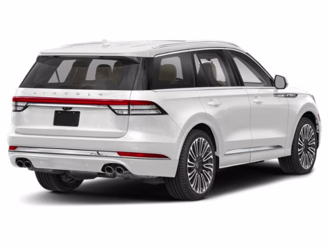 2021 White Lincoln Aviator Black Label AWD SUV