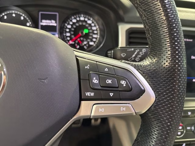 2021 Blue Volkswagen Atlas 3.6L V6 SE w/Technology R-Line AWD SUV