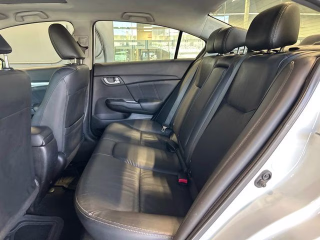 2014 White Orchid Pearl Honda Civic EX-L FWD Sedan