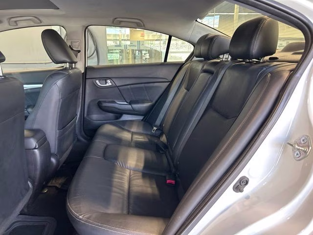 2014 White Orchid Pearl Honda Civic EX-L FWD Sedan