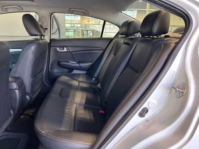 2014 White Orchid Pearl Honda Civic EX-L FWD Sedan