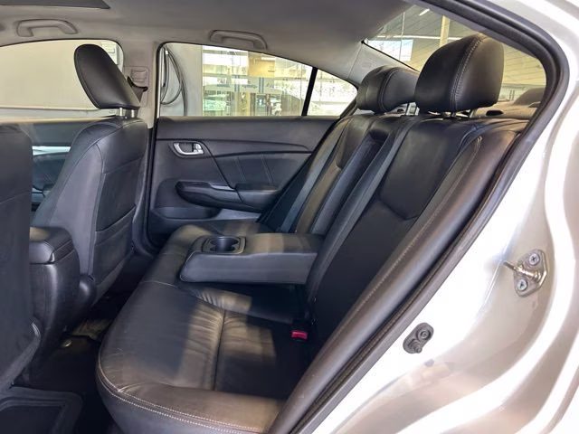 2014 White Orchid Pearl Honda Civic EX-L FWD Sedan