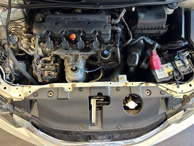 2014 White Orchid Pearl Honda Civic EX-L FWD Sedan
