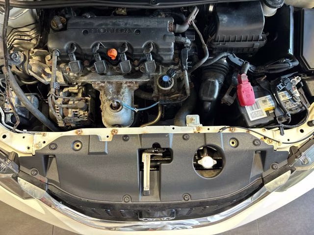 2014 White Orchid Pearl Honda Civic EX-L FWD Sedan