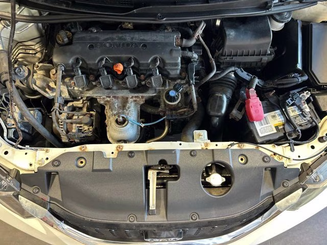 2014 White Orchid Pearl Honda Civic EX-L FWD Sedan