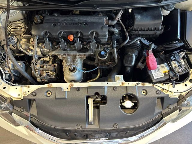 2014 White Orchid Pearl Honda Civic EX-L FWD Sedan