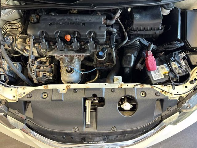 2014 White Orchid Pearl Honda Civic EX-L FWD Sedan