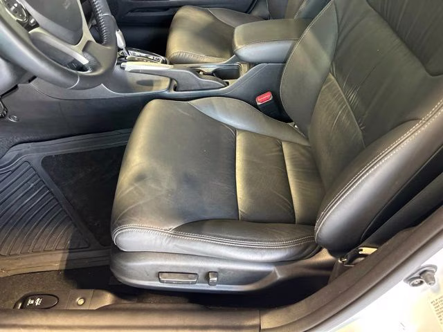 2014 White Orchid Pearl Honda Civic EX-L FWD Sedan