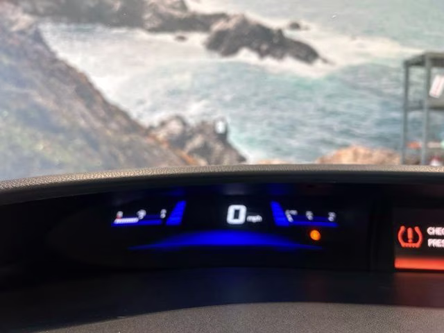 2014 White Orchid Pearl Honda Civic EX-L FWD Sedan