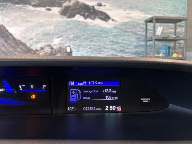 2014 White Orchid Pearl Honda Civic EX-L FWD Sedan