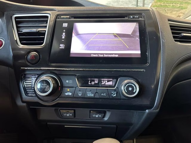 2014 White Orchid Pearl Honda Civic EX-L FWD Sedan