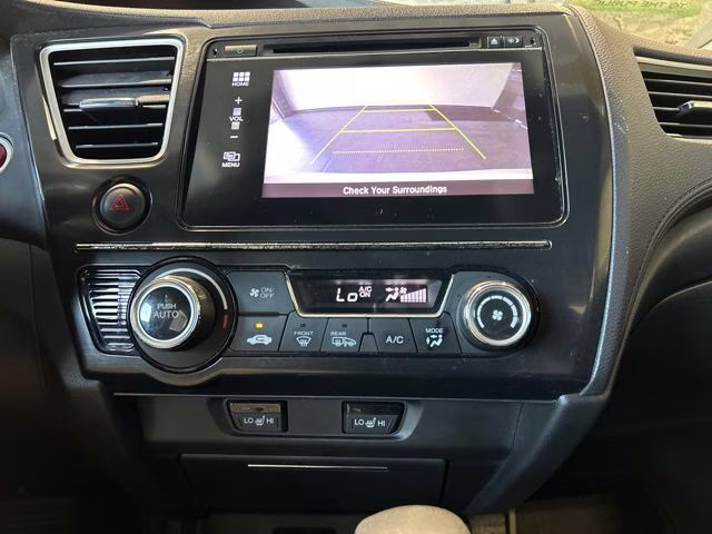 2014 White Orchid Pearl Honda Civic EX-L FWD Sedan