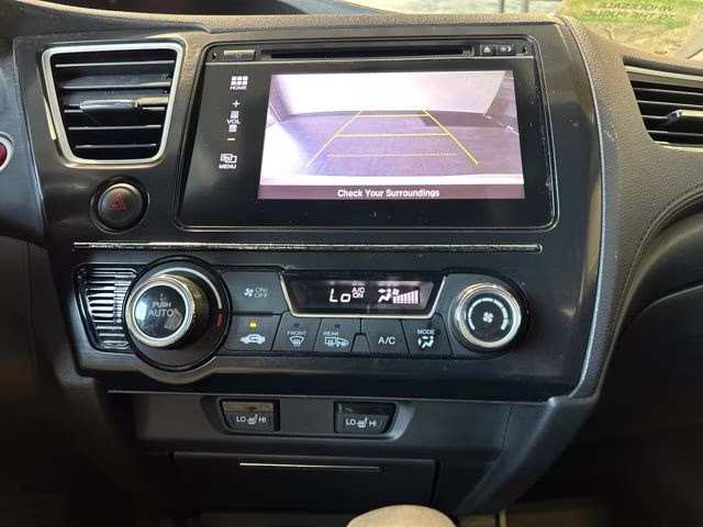 2014 White Orchid Pearl Honda Civic EX-L FWD Sedan