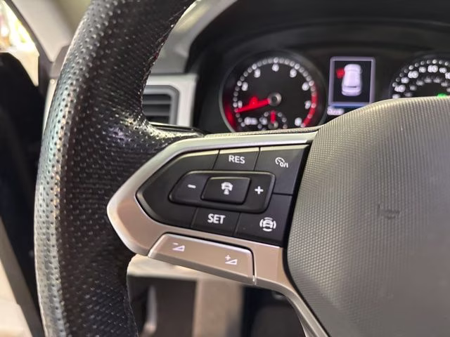 2021 Blue Volkswagen Atlas 3.6L V6 SE w/Technology R-Line AWD SUV