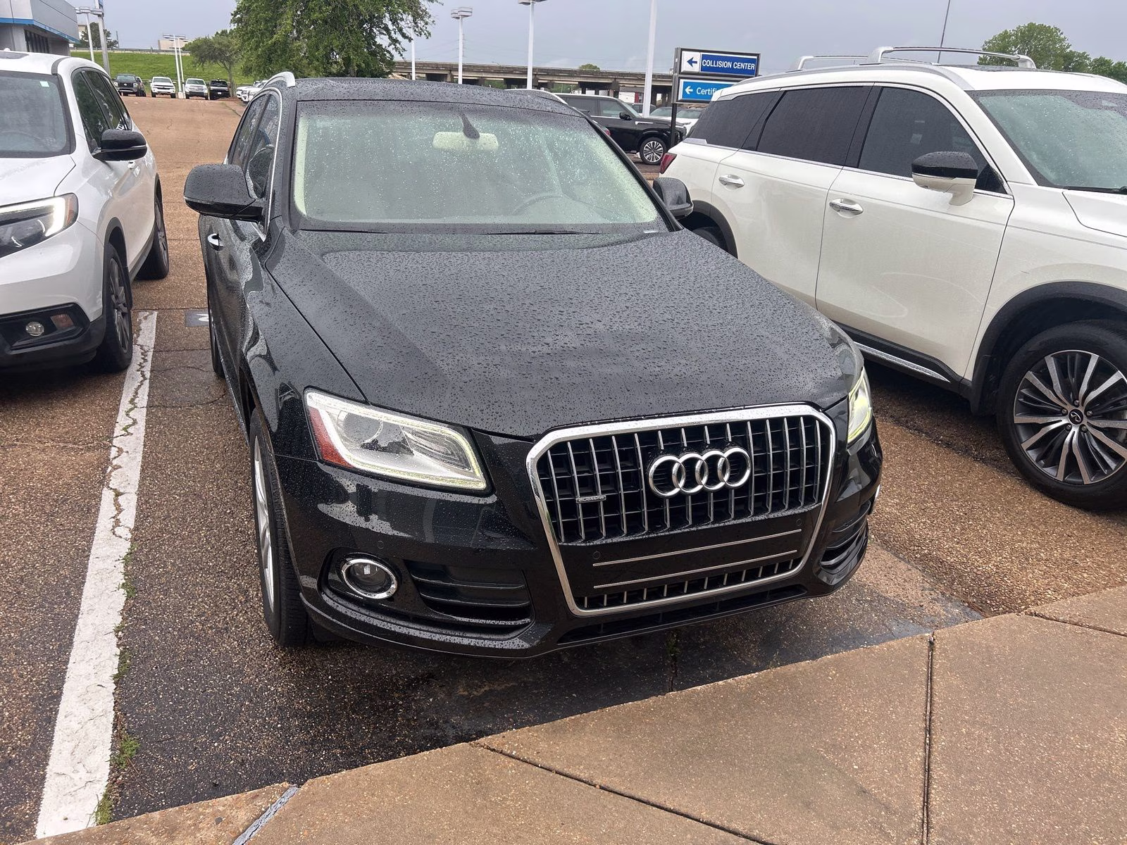 2017 Black Audi Q5 2.0T Premium AWD SUV