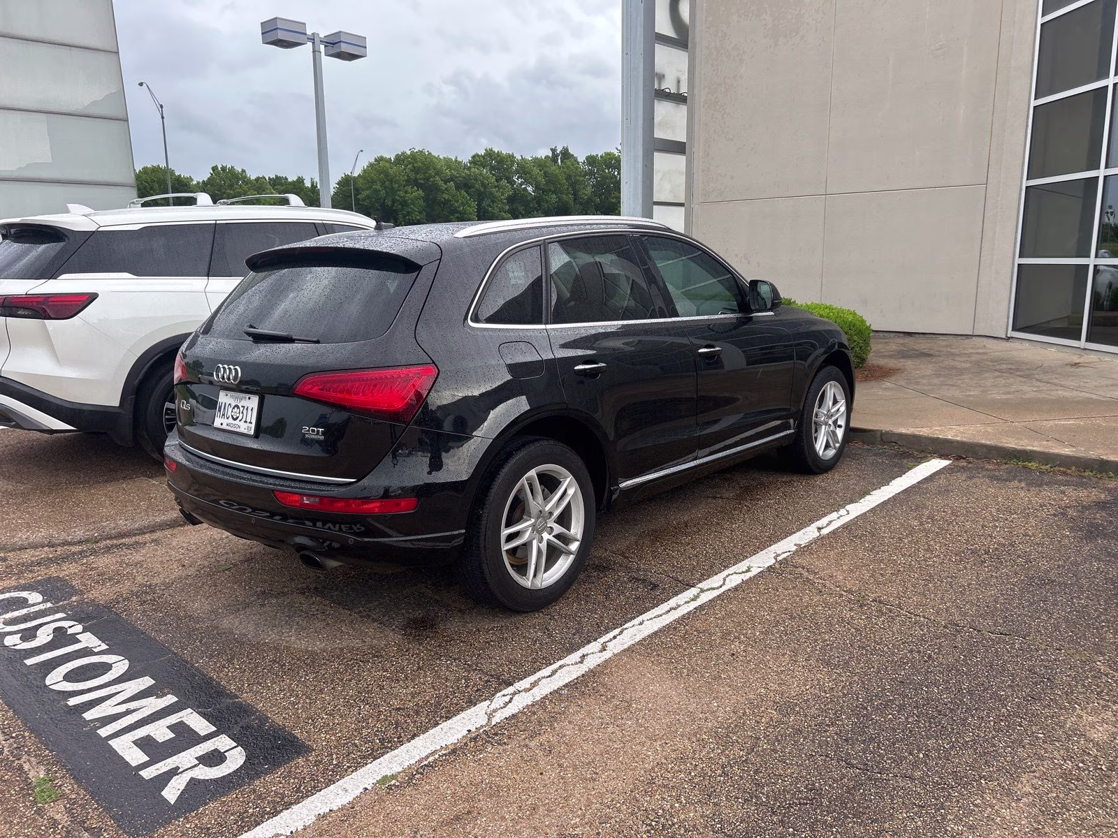2017 Black Audi Q5 2.0T Premium AWD SUV