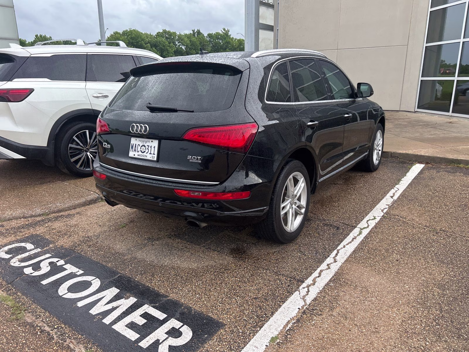 2017 Black Audi Q5 2.0T Premium AWD SUV