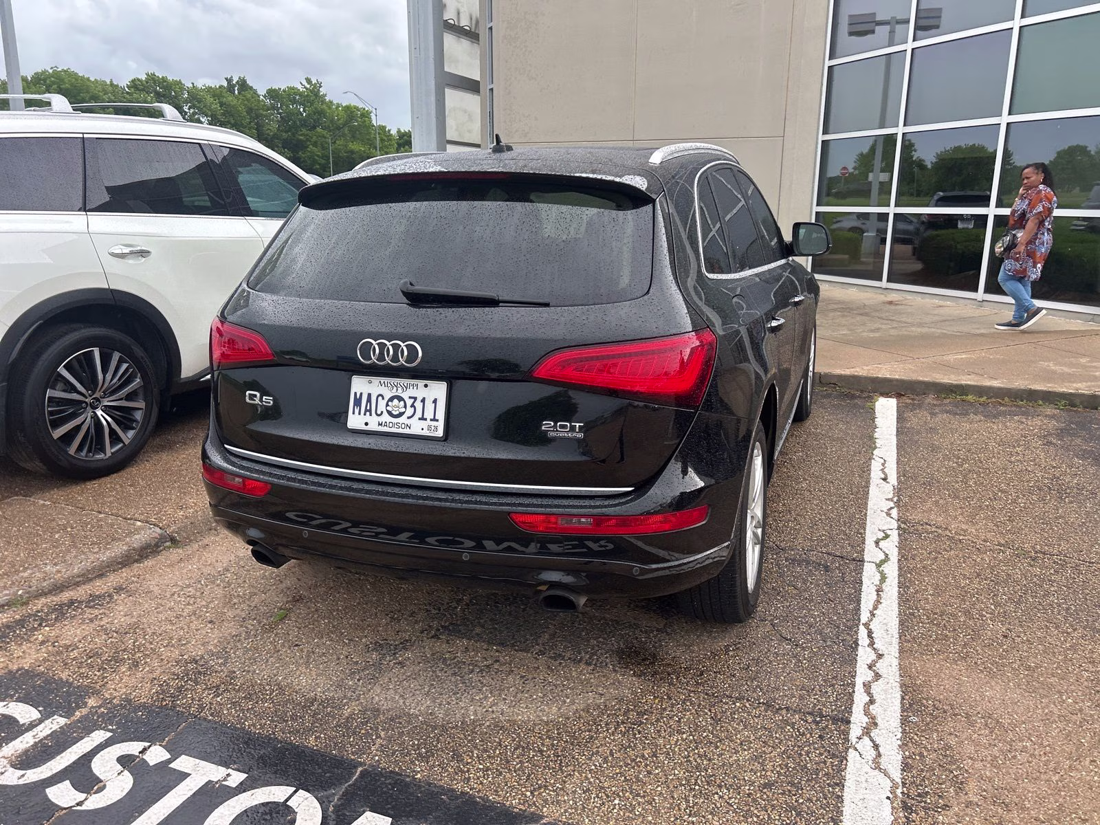 2017 Black Audi Q5 2.0T Premium AWD SUV