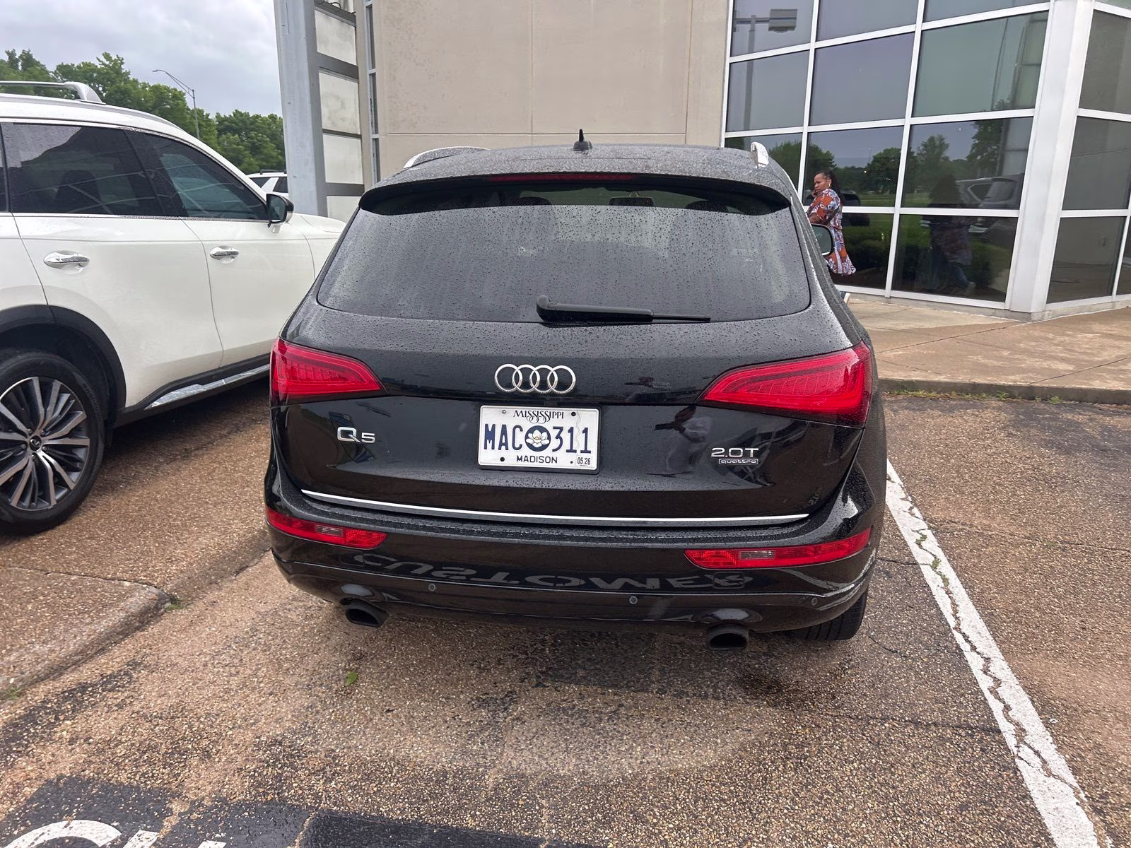 2017 Black Audi Q5 2.0T Premium AWD SUV