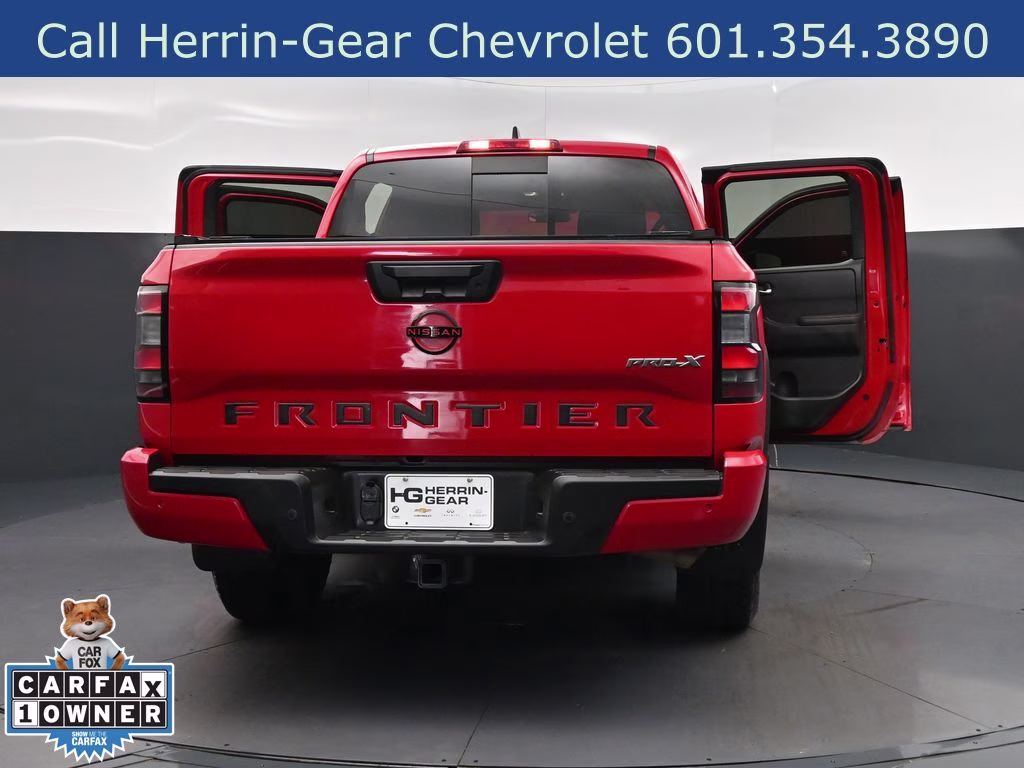 2023 Red Alert Nissan Frontier PRO-X RWD Truck