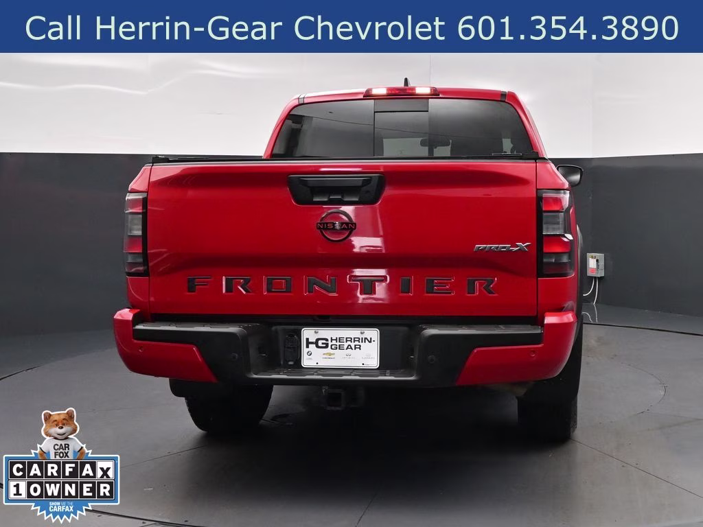 2023 Red Alert Nissan Frontier PRO-X RWD Truck
