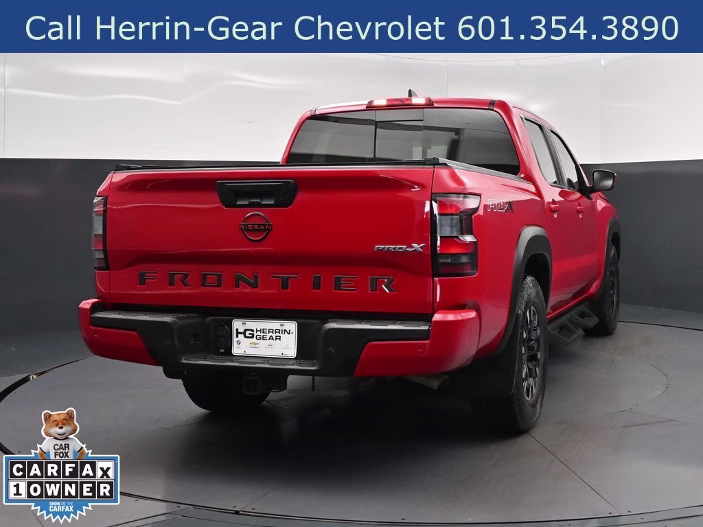 2023 Red Alert Nissan Frontier PRO-X RWD Truck