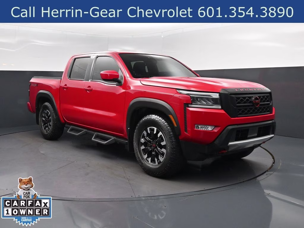 2023 Red Alert Nissan Frontier PRO-X RWD Truck