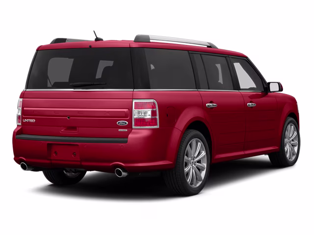 2014 Ruby Red Metallic Tinted Clearcoat Ford Flex Limited AWD SUV