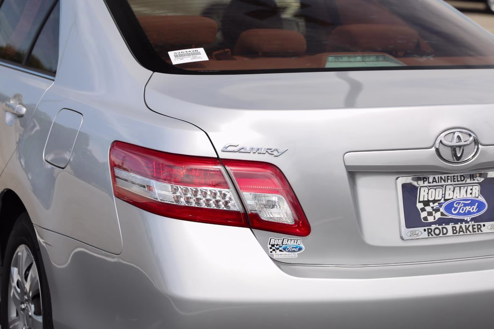 2010 Classic Silver Metallic Toyota Camry LE FWD Sedan