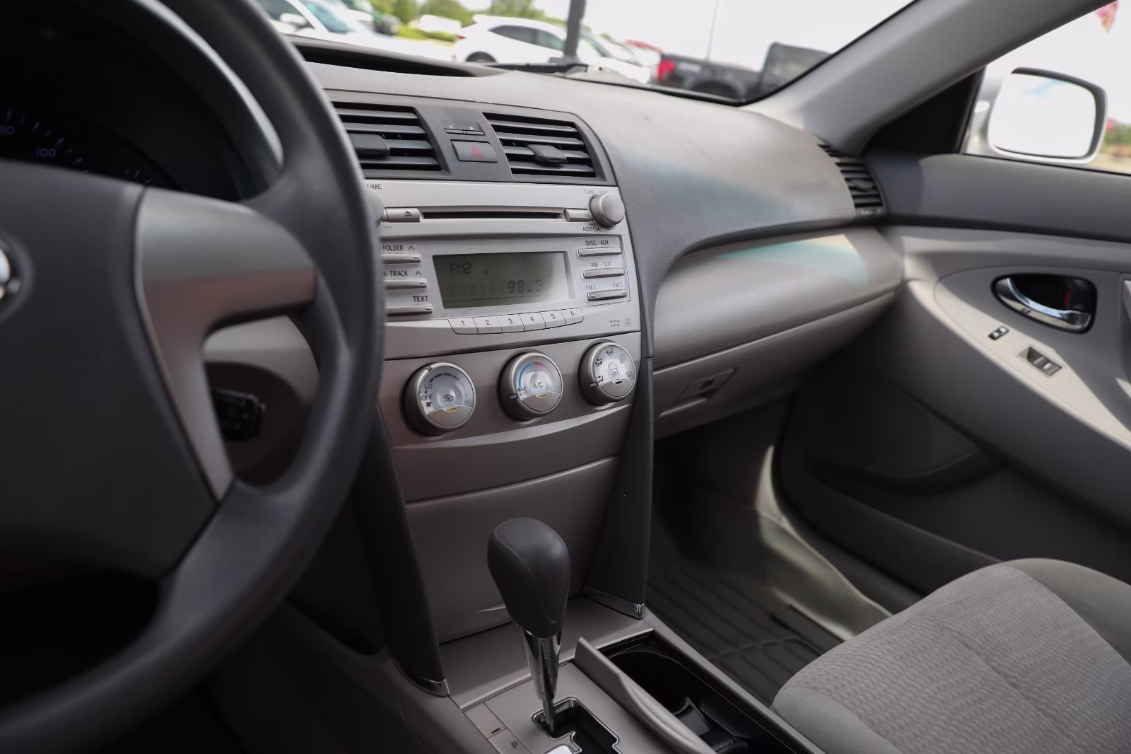 2010 Classic Silver Metallic Toyota Camry LE FWD Sedan
