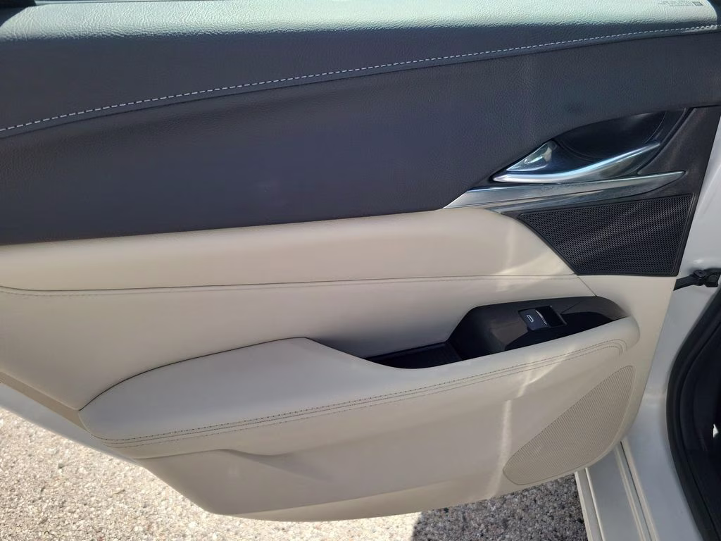 2024 Crystal White Tricoat Cadillac CT4 Premium Luxury RWD Sedan