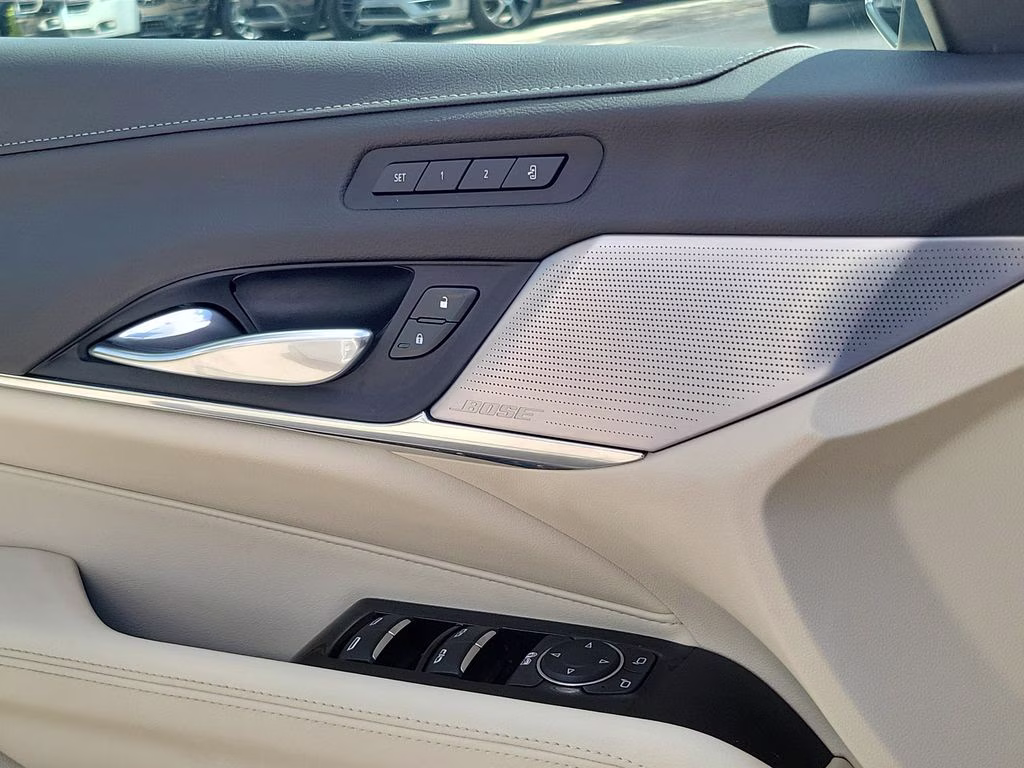 2024 Crystal White Tricoat Cadillac CT4 Premium Luxury RWD Sedan