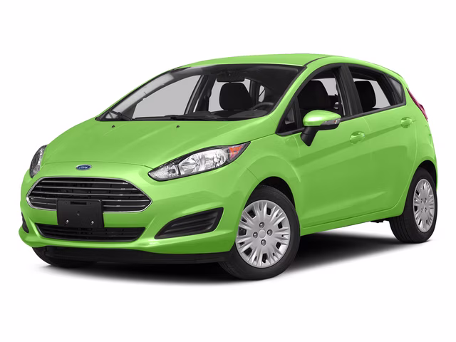 2015 Green Ford Fiesta Titanium FWD Hatchback