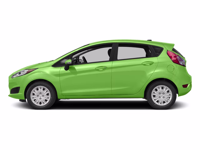 2015 Green Ford Fiesta Titanium FWD Hatchback