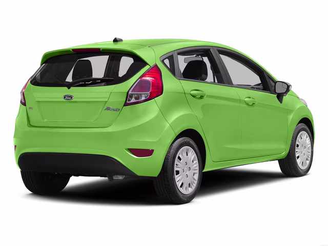 2015 Green Ford Fiesta Titanium FWD Hatchback